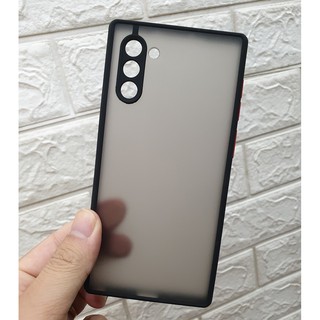 Ốp nhám viền cao su bảo vệ camera Note 10