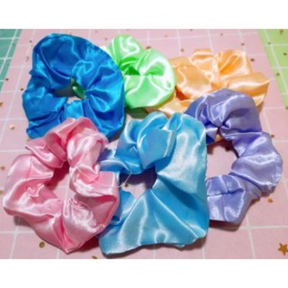 HT81 - Cột tóc vải scrunchies buộc tóc vải