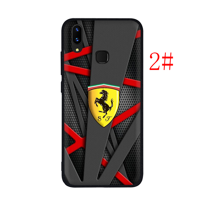 Ốp Lưng Logo Ferrari Sport Cho Samsung A5 2017 A6 A8 Plus A7 A9 2018 Note 8 9