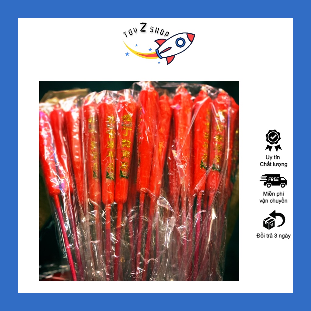 Đồ chơi tết nến rocket mini BangBang 1 voice gói 12 cây không tắt trước gió TOY Z SHOP