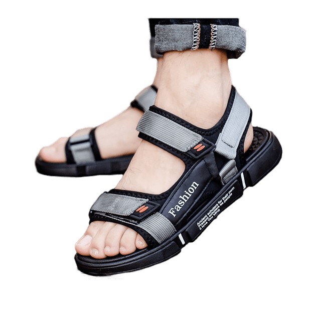 Dép Sandal (xăng-đan) FASHION nam học sinh thời trang Hàn Quốc đế cực bền êm chống trơn trượt TH-24