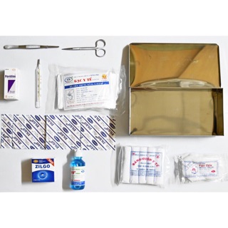 Bộ thay băng rửa vết thương 11 món gia đình