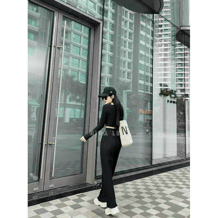 SET THUN GÂN 1 SET ĐỒ ĐI CHƠI NĂNG ĐỘNG KHÔNG THỂ THIẾU TRONG TỦ ĐỒ CÁC CÔ GÁI UP Thời Trang HHP Fashion