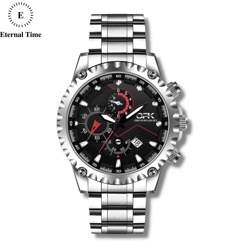 Đồng Hồ Nam AIYISHI1660 DHN017 Dây Thép Cao Cấp