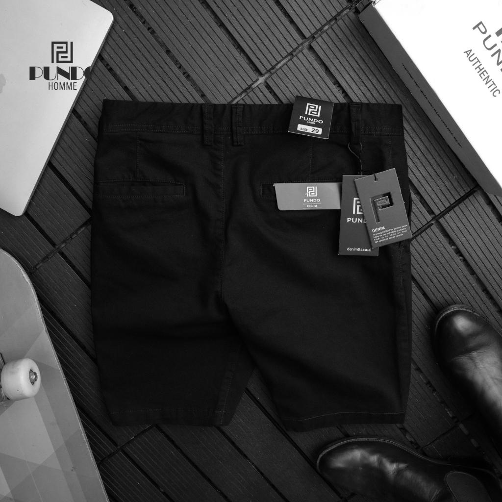 Quần short nam kaki trơn 3 màu co giãn trẻ trung năng động Pundohomme QSPD01