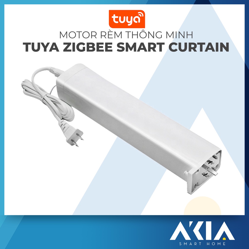 Động cơ rèm thông minh Tuya Zigbee - Motor rèm tự động Tuya, Tương thích Tuya Smart Life, Cần hub Tuya Zigbee để dùng