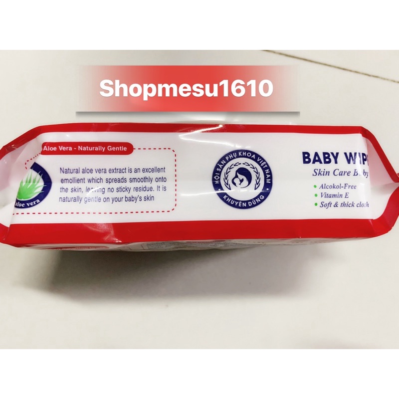 Khăn Giấy Ướt BABY WIPE ( Đại Nam ) Hộp 100 Tờ Sản Phẩm Chính Hãng Tiện Cho Mẹ Tốt Cho Bé