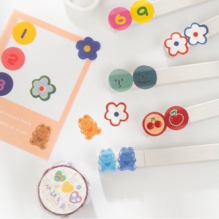 Sticker dạng cuộn 100 cái