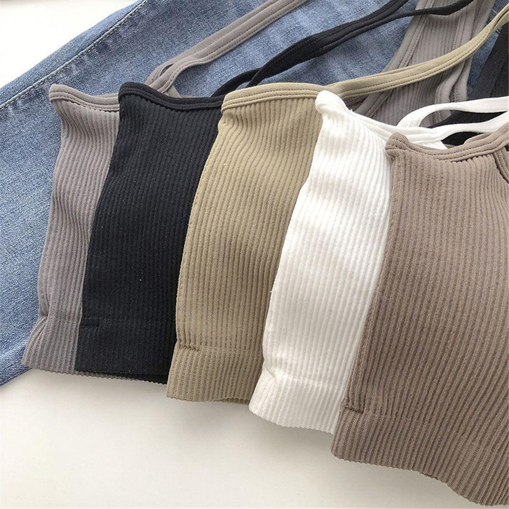 Áo Croptop Hai Dây Thời Trang Mùa Hè Cho Nữ