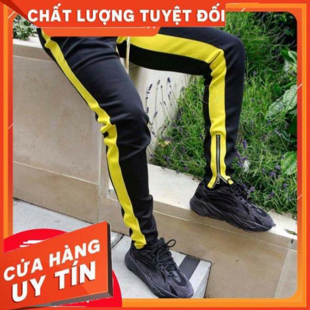 [Hình thật] Quần Track pant 2 line Unisex full size
