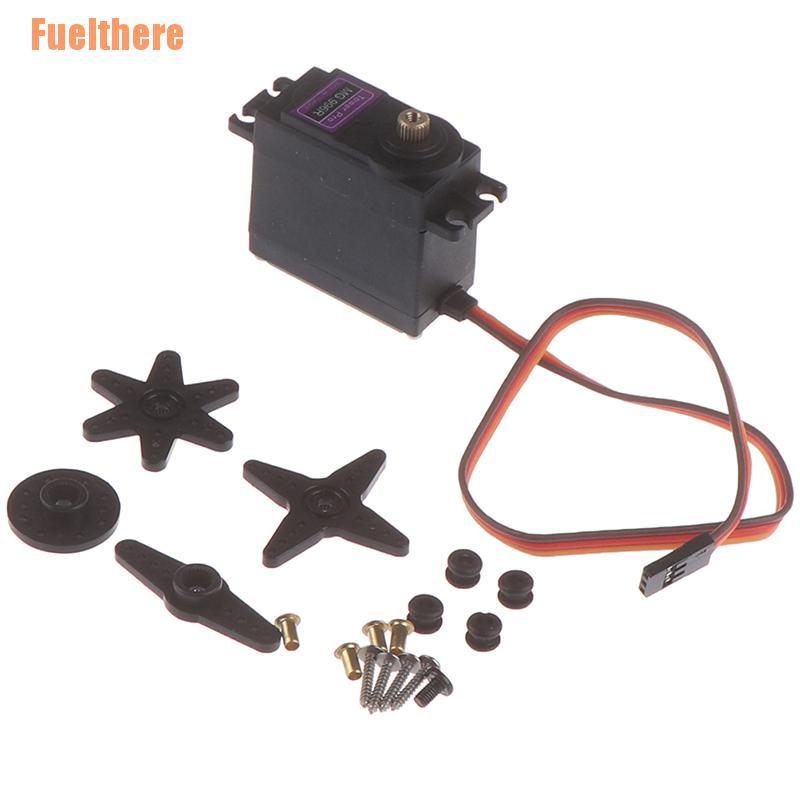 (Fuelthere) 1Set MG996R 360° Gear Servo Motor Big Torque For RC Helicopter Robot Arduino