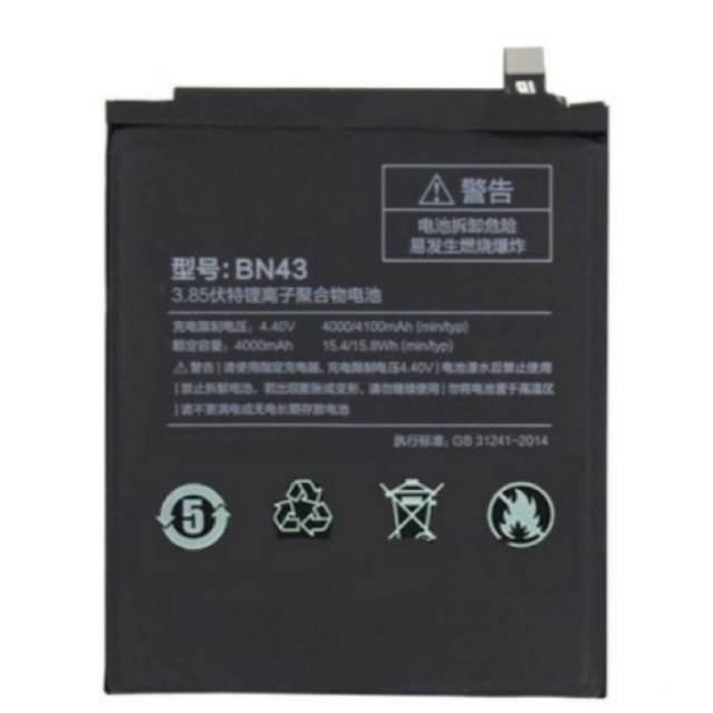 Pin xịn xiaomi BN43 cho máy redmi Note 4X bảo hành 3tháng