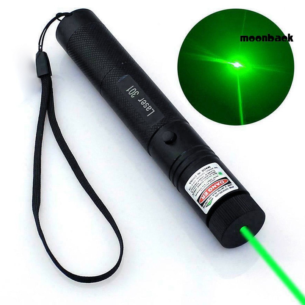 Đèn Pin Chiếu Tia Laser Vỏ Nhôm