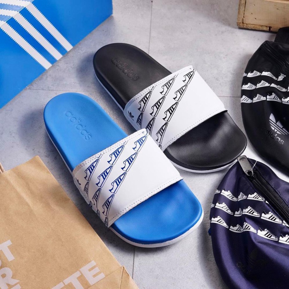 DÉP QUAI NGANG NAM ADIDAS PLUS SUPERSTAR-MANG ÊM CHÂN-HÀNG XỊN GIÁ TỐT