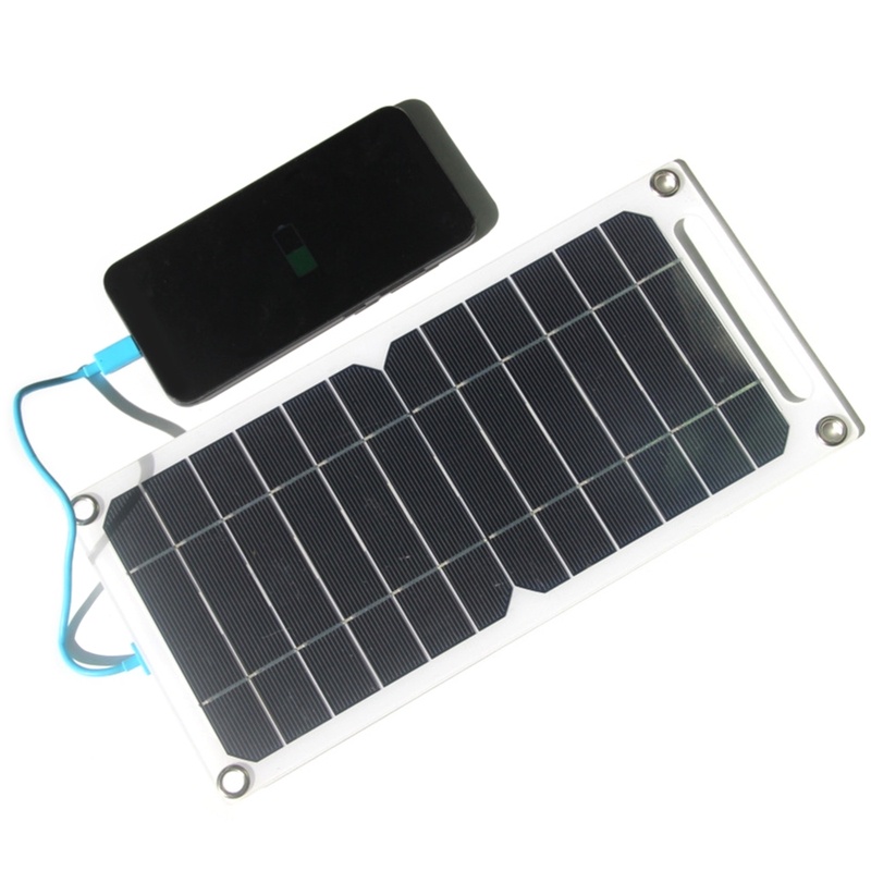 Tấm Sạc Năng Lượng Mặt Trời Linh Hoạt 10W 5V USB