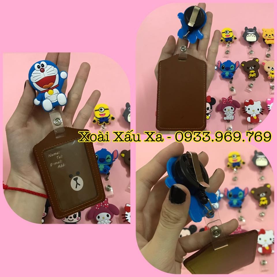 ĐỒ KẸP THẺ KÉO YOYO HOẠT HÌNH