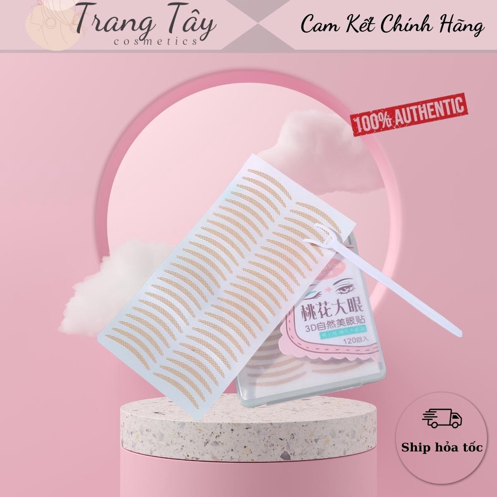 Hộp miếng dán kích mí lưới Dream Kiss Eyelid Stickers (size S.M)