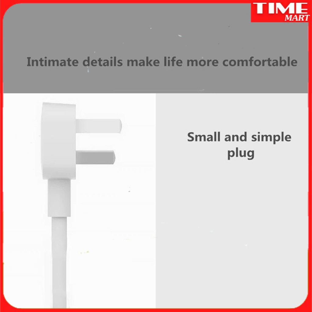 Ổ cắm điện Xiaomi Zmi CX05, 6 cổng AC, 2 cổng USB sạc nhanh tối đa 18W dài 1.8m