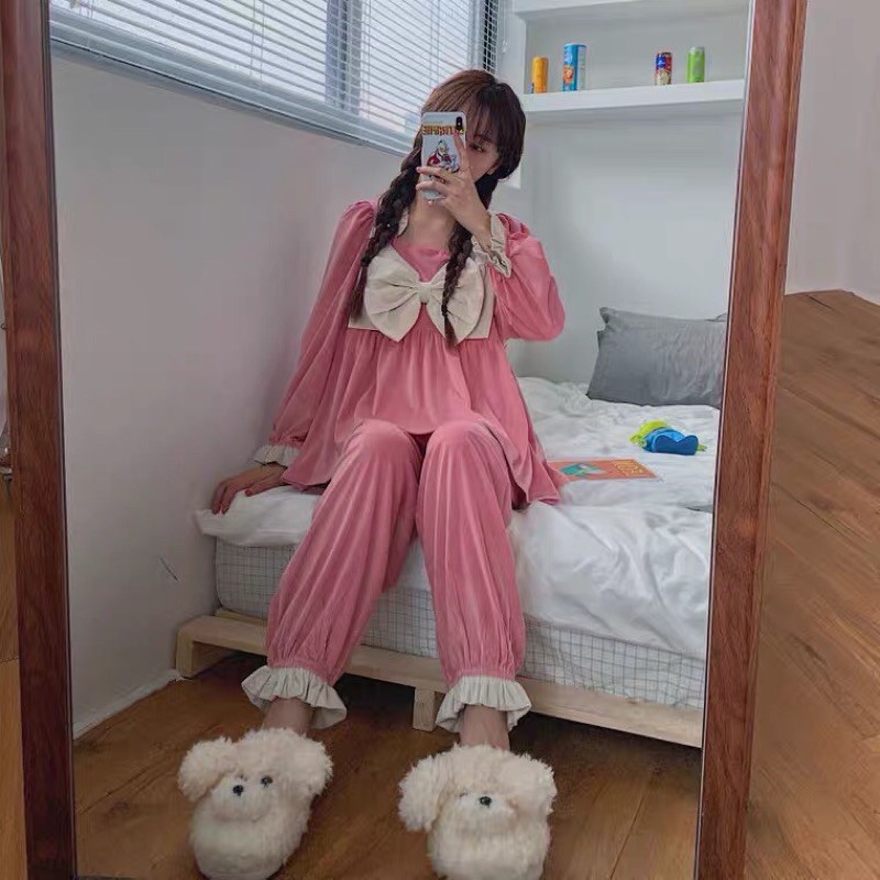 Set đồ ngủ pink pink