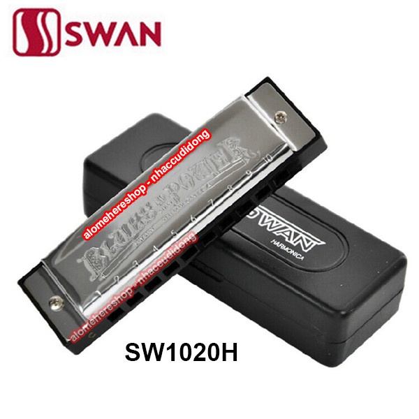 Kèn harmonica Swan BluesPower Key C SW1020H