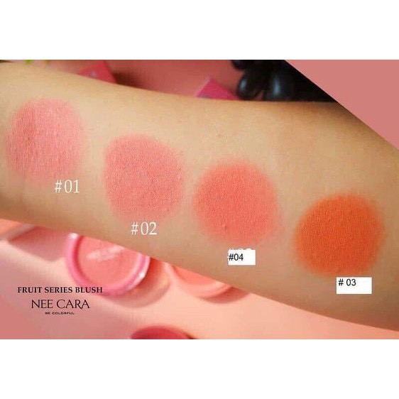 MÁ HỒNG NEE CARA FRUIT SERIES BLUSH