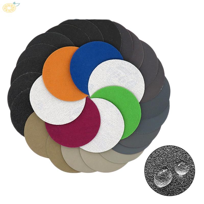 【VARSTR】10PCS 3 75mm Silicon Carbide Sanding Discs Wet/Dry Sanding Sandpaper 240~10000#