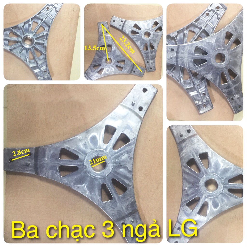 Chảng ba máy giặt LG [SẴN HÀNG] Ba chạc 3 ngã máy giặt LG - càng trục máy giặt