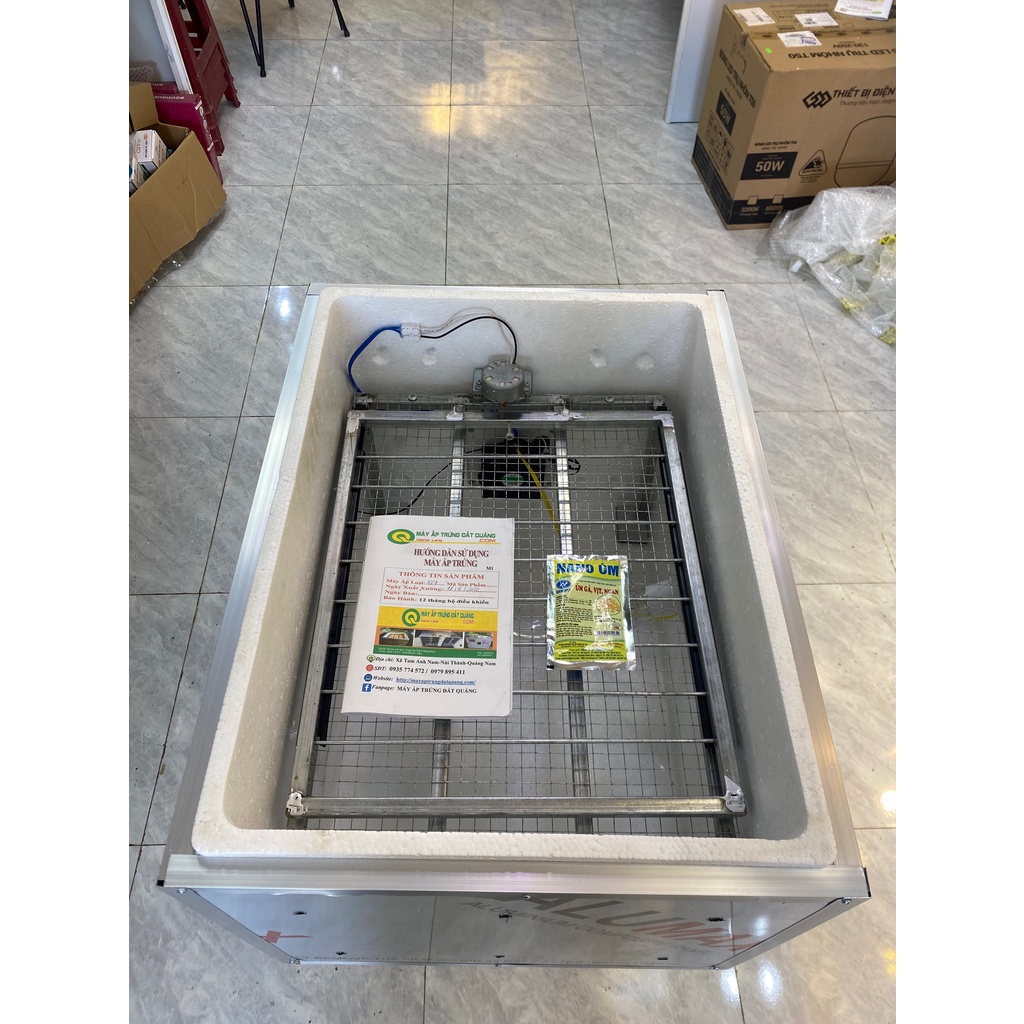 Máy ấp trứng mini 35 trứng-tự đông điều chỉnh nhiệt độ , tự động đảo lăn 108 độ