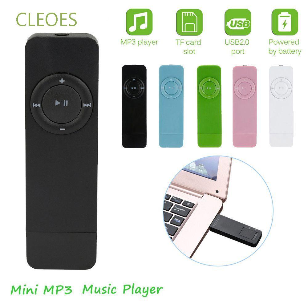 Máy Nghe Nhạc Mp3 Mini Cổng Usb Có Khe Đọc Thẻ Nhớ Đa Năng Chất Lượng Cao