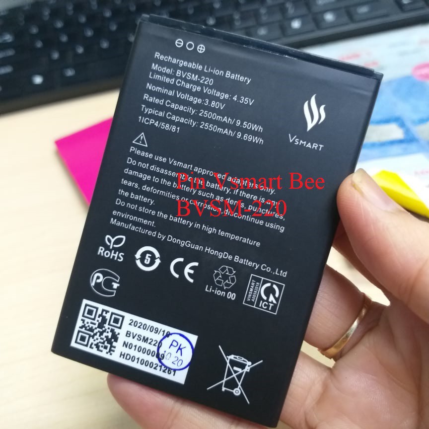 Mua Pin Vsmart Bee BVSM-220 Giá Rẻ Giao Nhanh Xài Bền