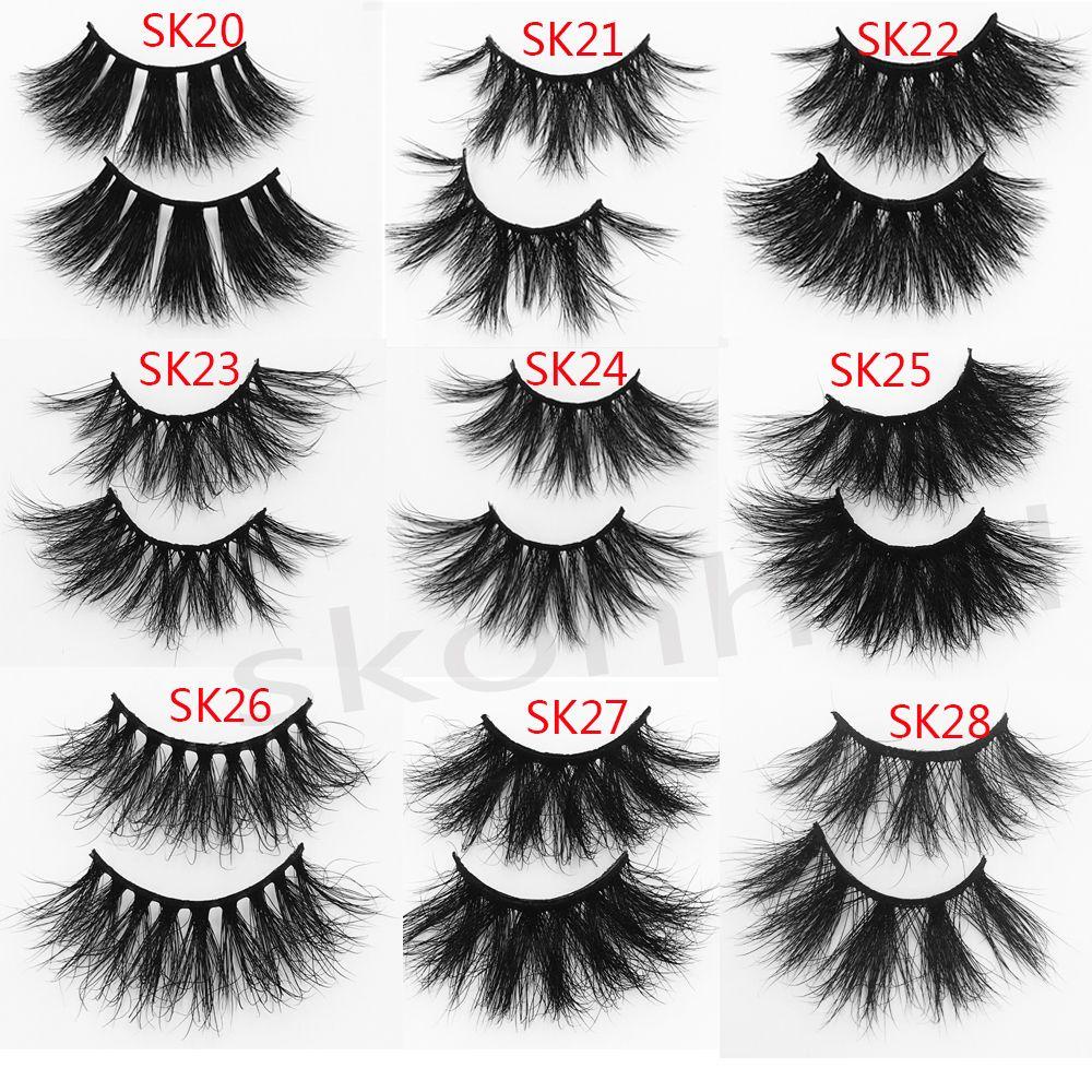 1 Cặp Lông Mi Giả ESPO SKONHED 100% Lông Chồn 3D Handmade Chất Lượng Cao