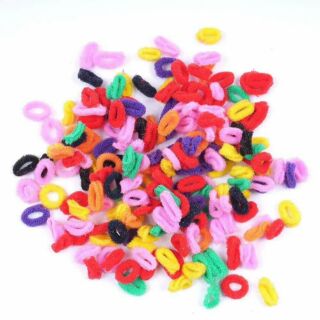 100 dây thun cột tóc
