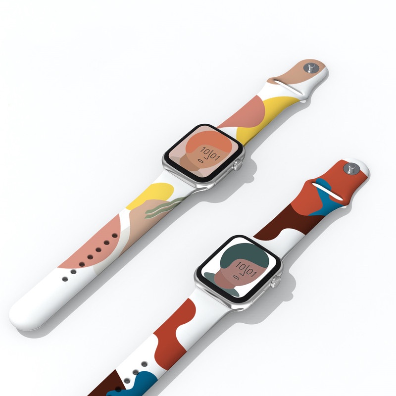 Dây Đeo Silicon Cho Đồng Hồ Thông Minh Apple Watch 41mm 45mm 38mm 42mm 40mm 44mm Series 7 6 Se 5 4 3 2 1