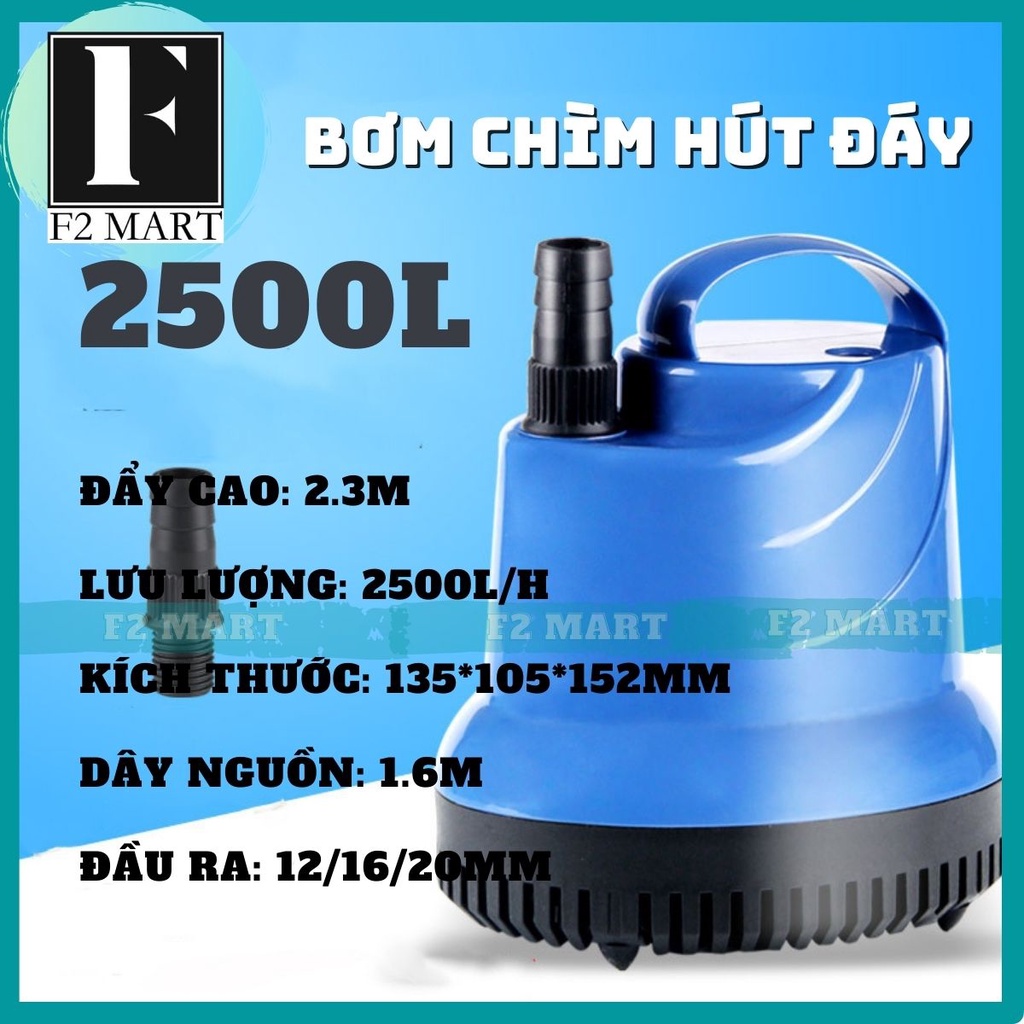 Bơm Chìm Hút Đáy Cao Cấp Sunsun XGP | EGP | LGP -Hút Cặn Đáy Siêu Êm, Tiết Kiệm Điện Cho Hồ Cá, Bể Cá