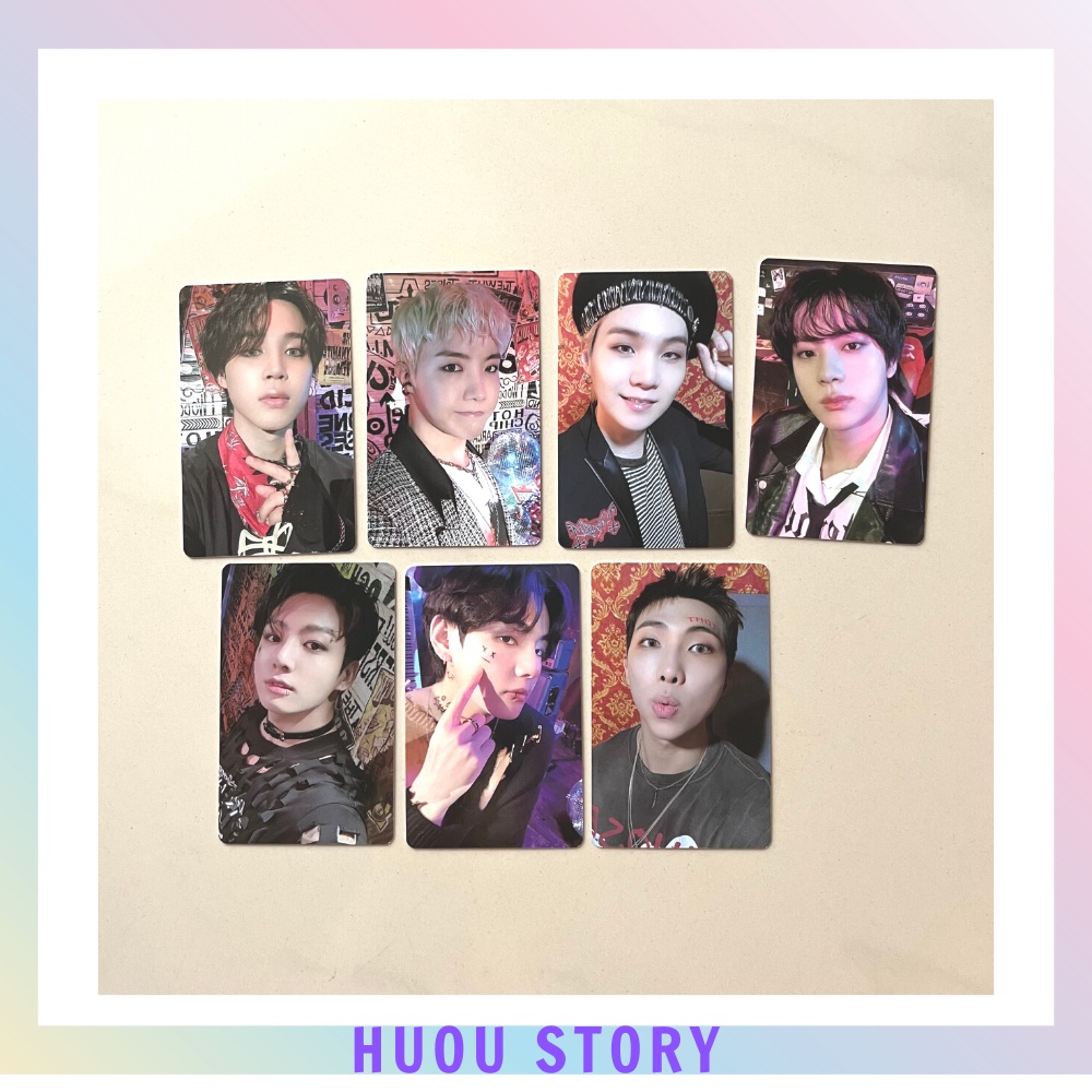 Ảnh tách lẻ set card SSGT BTS chính hãng official