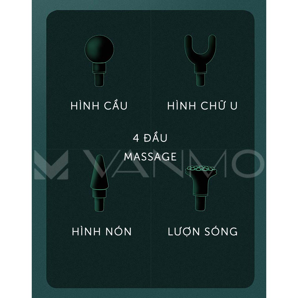 Máy mát xa cơ tốc độ cao Fascia Máy mát xa cơ điện mini Thư giãn cơ thể thon gọn sau khi tập thể dục