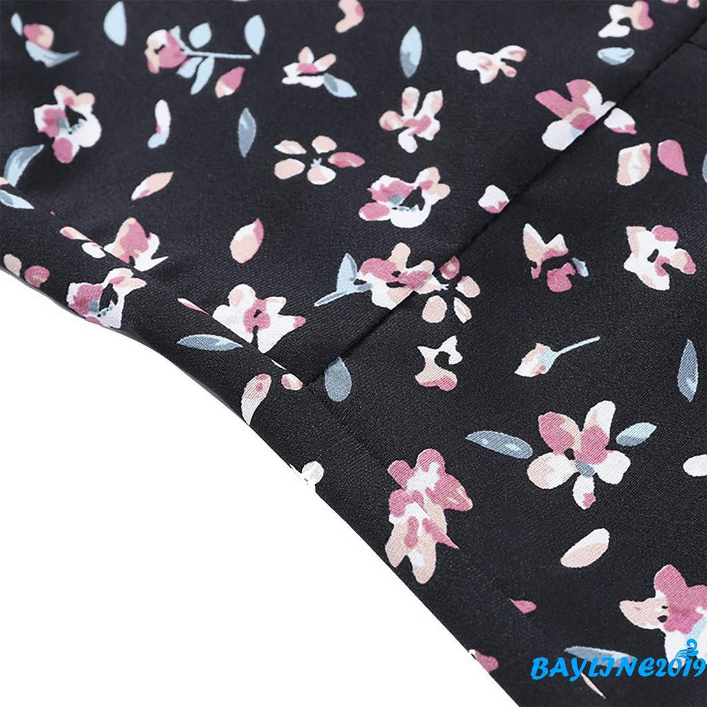 Đầm không tay Họa Tiết Hoa Thời Trang Quyến Rũ