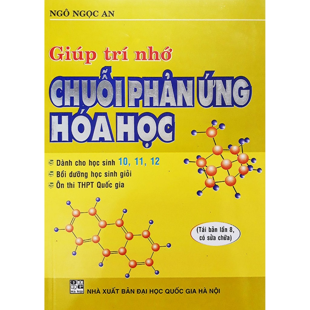 Sách - Giúp Trí Nhớ Chuỗi Phản Ứng Hóa Học