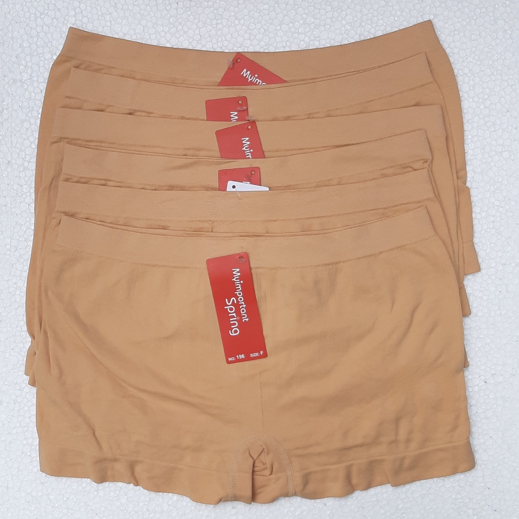Quần đùi short nữ Định Hình mặc trong váy Thun Lạnh 100% Poly Cotton thoáng mát