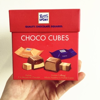 Set 3 hộp Socola ritter cubes
