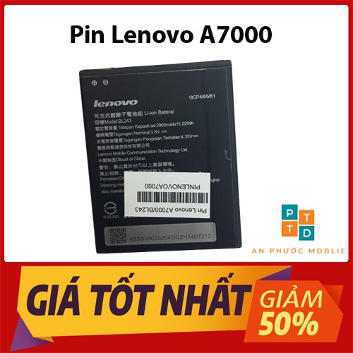 Pin Lenovo A7000 A7000 Plus - BL243
