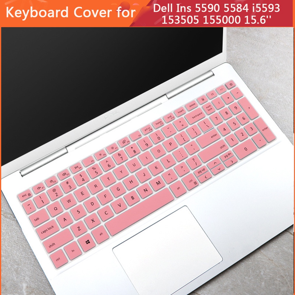 Miếng Dán Bàn Phím Laptop Dell Ins 5590 5584 i5593 153505 155000 Miếng Silicon Mềm Bảo Vệ Bàn Phím 15.6 '' Inch