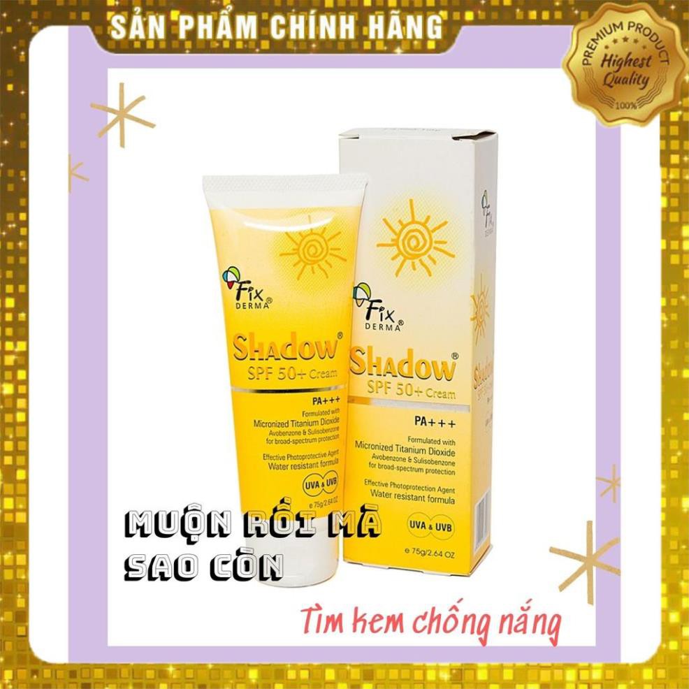 Kem Chống Nắng Fixderma Shadow SPF 50+ (75g)