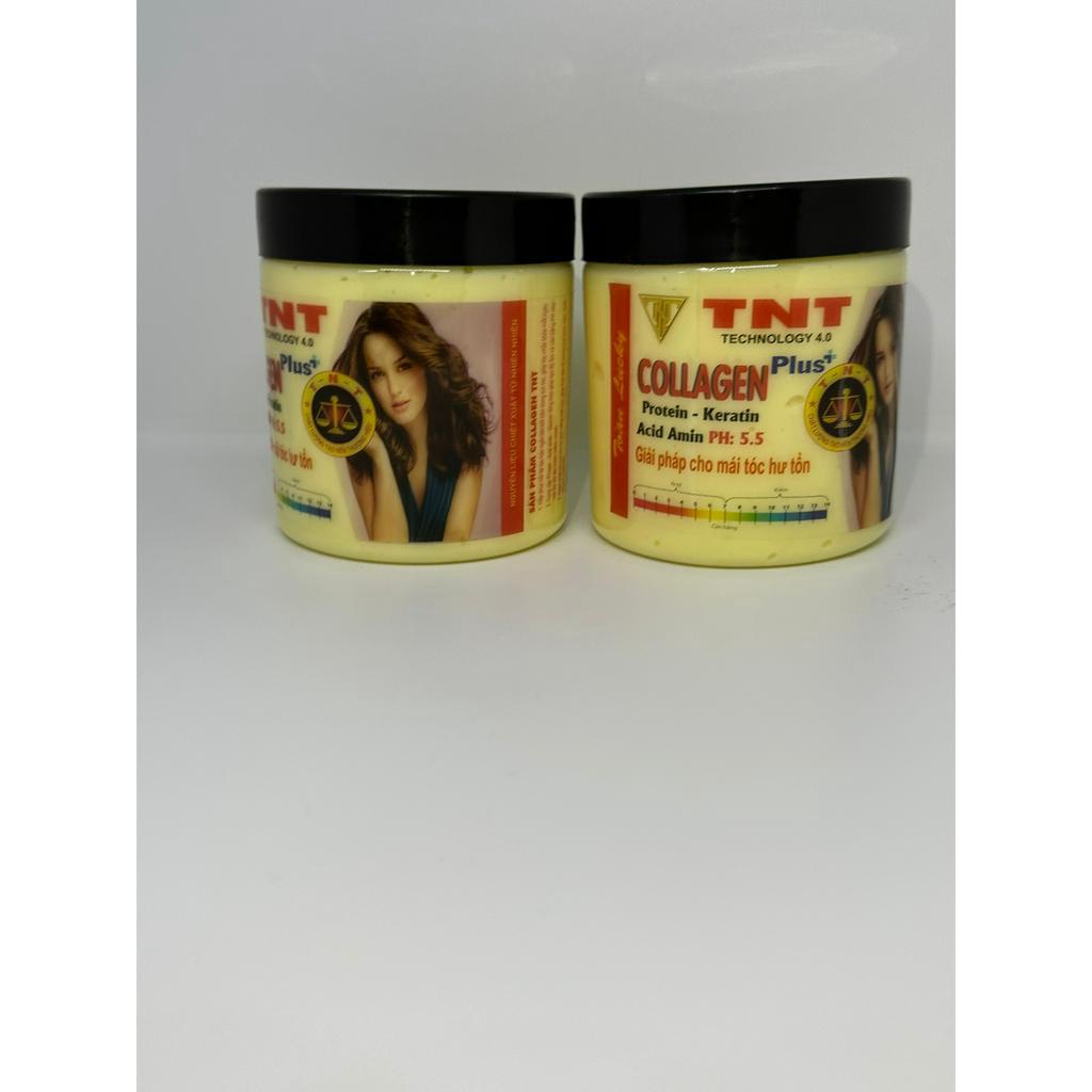 Hấp Dầu TNT Collagen Plus 568g Cải Thiện Tóc Hư Tổn Giúp Tóc Chắc Khoẻ Và Mềm Mượt
