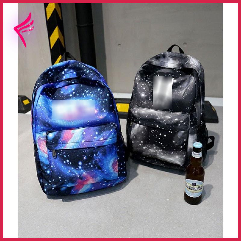 (Bản ver 2) Balo cặp sách bts galaxy nam nữ đi chơi học tiện dụng đựng đồ học tập V Jung-kook Jimin Suga Ji