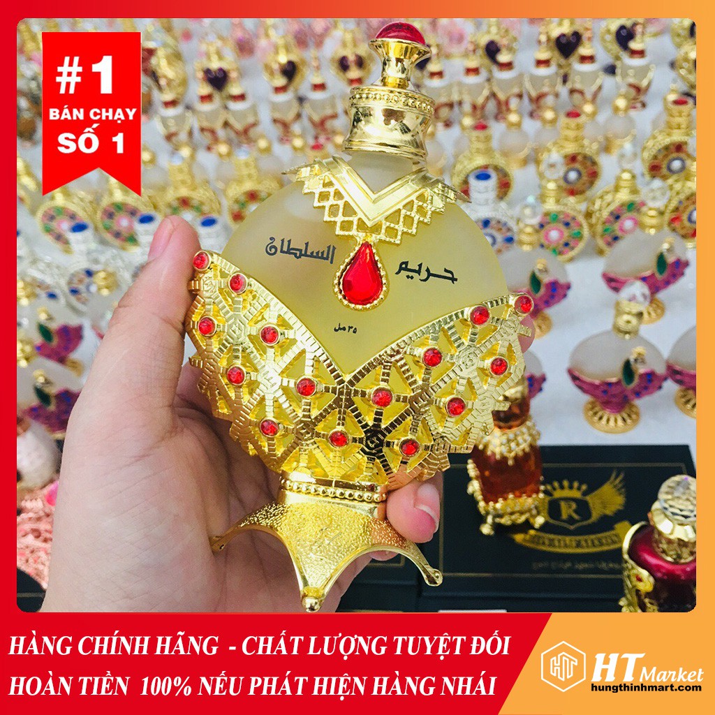 Nước Hoa Tinh Dầu Dubai Chính Hãng Ngọt Ngào, Dễ Thương Hareem Al Sultan 35ml HT Market
