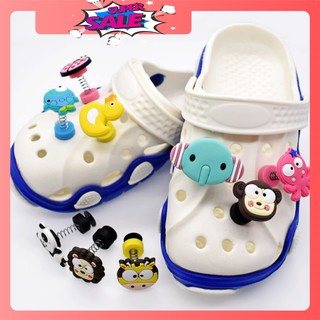 [Giá Sốc][Rẻ] Stickers/Jibbitz Lò Xo Gắn Dép Crocs, Dép Cá Sấu [HN]