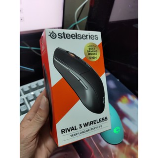 Chuột steelseries RIVAL 3 wireless gaming mouse MKStore