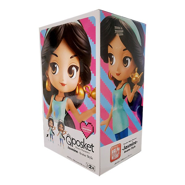 Chính hãng mô hình mini QPOSKET Aladin và cây đèn thần / Công chúa Jasmine Avatar Style