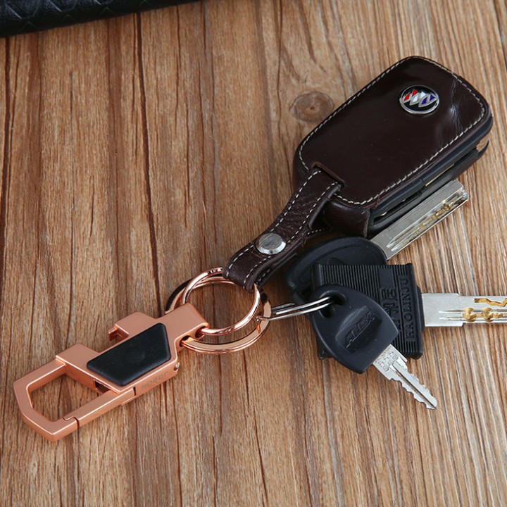 Móc treo chìa khóa đa năng dùng cho ô tô, xe máy, gia đình. Thương hiệu cao cấp Jobon ZB-018
